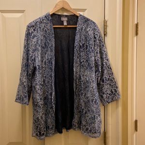 Chico’s Travelers jacket. Chico’s size 3